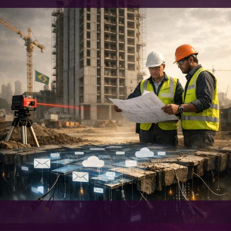 O Paradoxo da Precisão: Por que a Engenharia calcula milímetros, mas aceita o amadorismo digital?